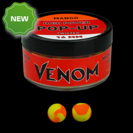 Pop-up Feedermania Venom Boilie 16mm Sweet Mango