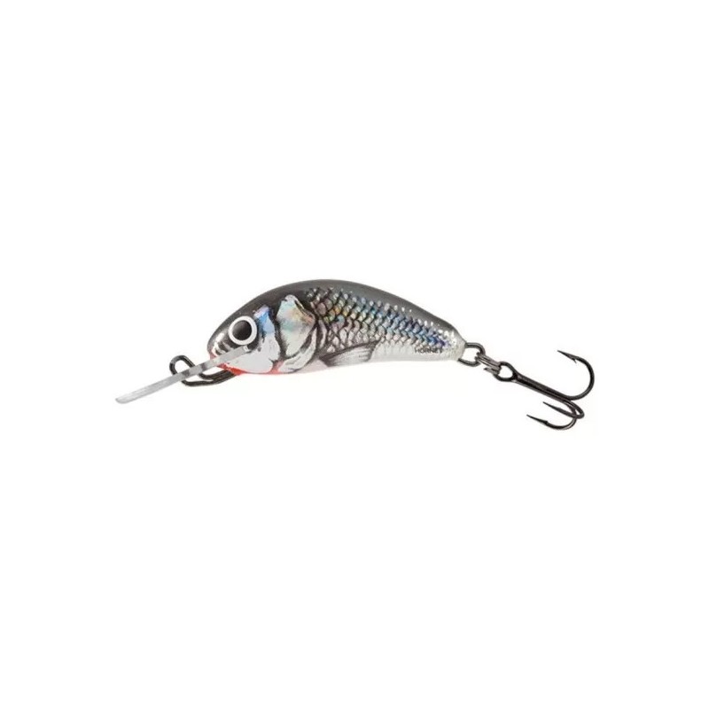 Vobler Salmo Hornet Sinking  H4S Holographic Grey Shiner 4cm 4g