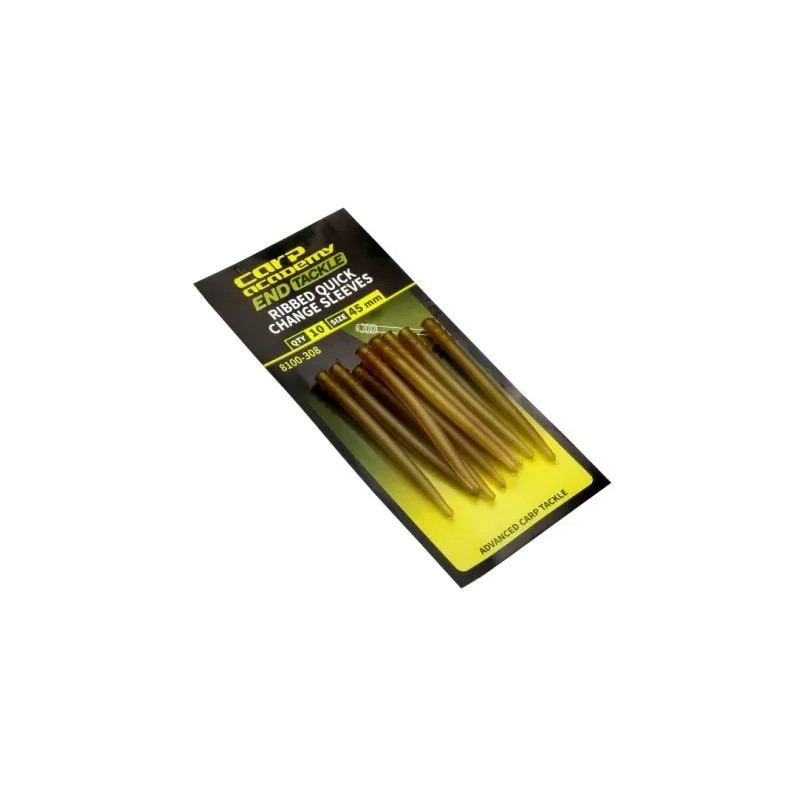 Tub Antitangle Carp Academy Ribbed Quick Change Sleeves 45mm