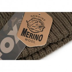 Caciula Fox Merino Bobble Hat Olive
