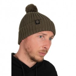 Caciula Fox Merino Bobble Hat Olive