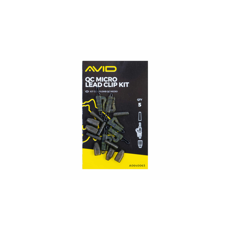 Avid Carp QC Micro Lead Clip Kit