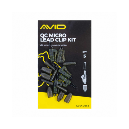 Avid Carp QC Micro Lead Clip Kit