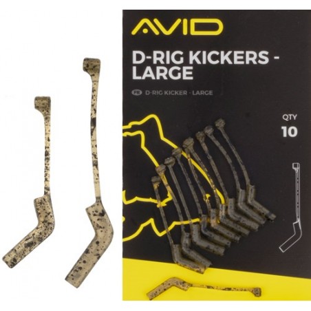 Rig Aligner Avid Carp D-rig Kickers, 10buc/plic