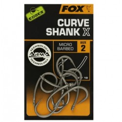 Carlige Fox Edges Curve Shank X, 10buc/plic