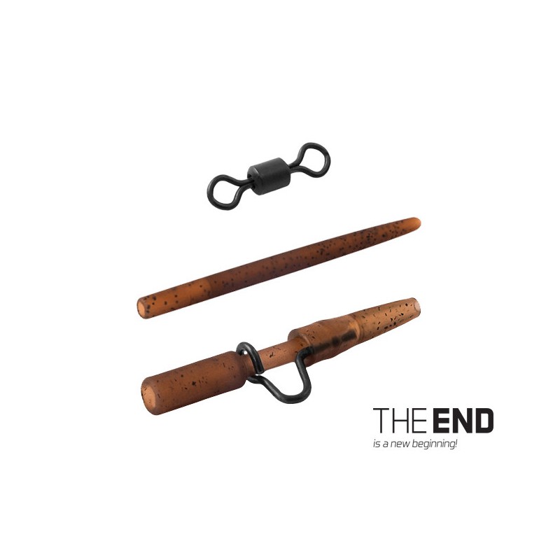 Kit Montura Plumb Pierdut Delphin The End, Lead System Set +  Heavy Swivel /5 buc