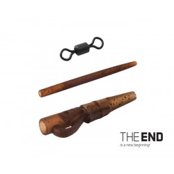 Kit Montura Plumb Pierdut Delphin The End, Lead Clips + Tail Rubber + T Peg Pins + Swivels, 5x6buc/blister