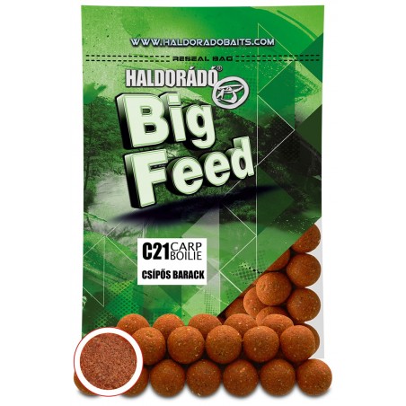 Boilies Haldorado Big Feed - C21 700g  Piersica Picanta