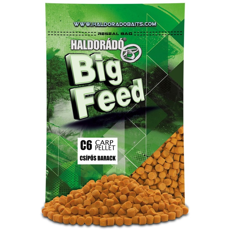 Pelete Haldorado Big Feed - C6 700g  Piersica Picanta