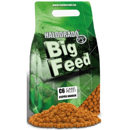 Pelete Haldorado Big Feed - C6 2Kg Piersica Picanta