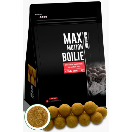 Boilies Haldorado Max Motion Boilie Long Life - Alune Spaniole, 24mm, 800g