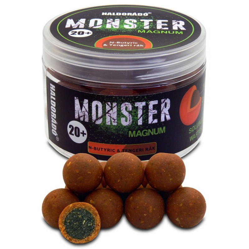 Boilies Haldorado Monster Magnum - N-Butyric & Crab, 20+ mm