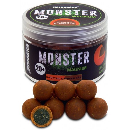 Boilies Haldorado Monster Magnum - N-Butyric & Crab, 20+ mm