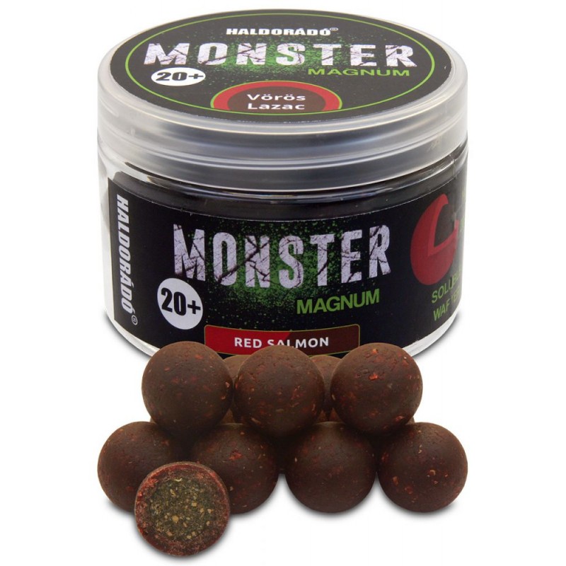 Boilies Haldorado Monster Magnum - Somon Rosu 20+ mm