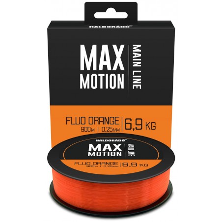 Fir Monofilament Haldorado Max Motion Fluo Orange 900m / 0,25mm / 6,9kg