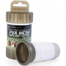 Kit Plasa Solubila Si Dispozitiv Taiere Korum Pva Mesh With Bait Cutter