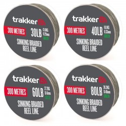 Fir Textil Trakker Sinking Braided Reel Line 80lbs/36.3kg/0.49mm, 300m