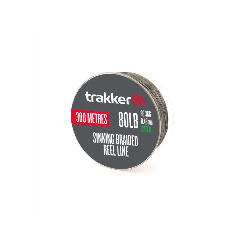 Fir Textil Trakker Sinking Braided Reel Line 80lbs/36.3kg/0.49mm, 300m