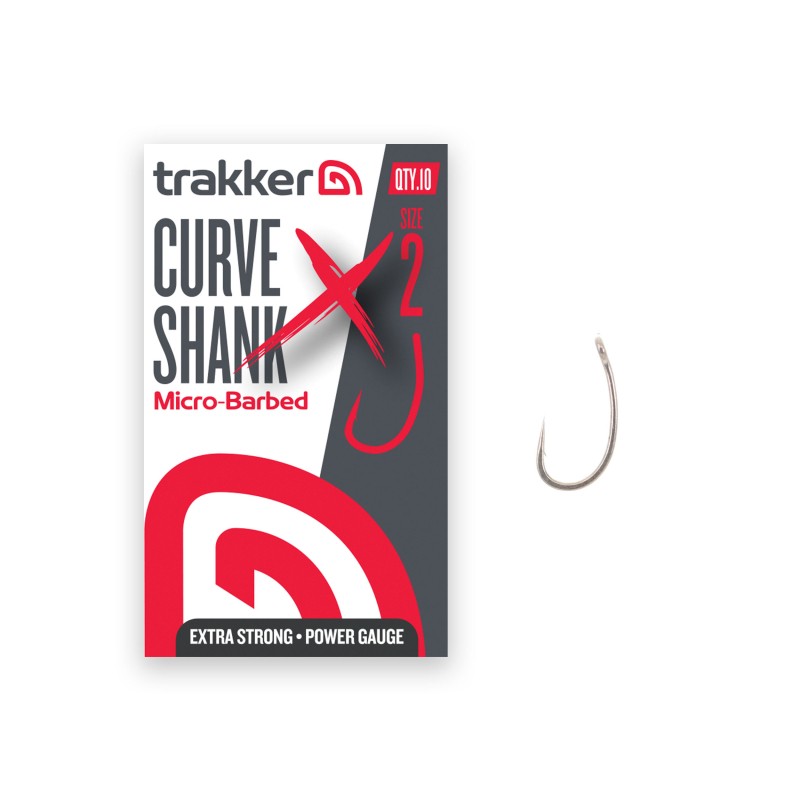 Carlige Trakker Curve Shank XS Hook Micro-Barbed