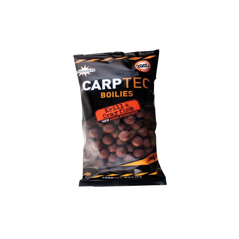 Boilies Dynamite Baits CarpTec Krill and Crayfish 20mm 1.8kg