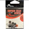 Vartej Cu Margea Culisanta Filfishing Moving Head Swivel, 5buc/pac