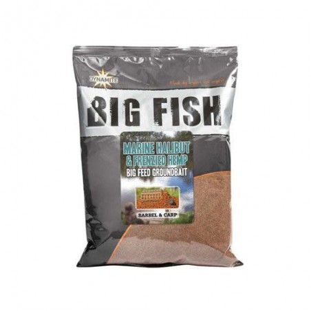Dynamite Baits Big Fish - Marine Halibut & Frenzied Hemp Groundbait 1,8kg