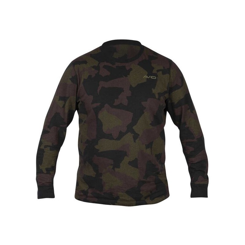Avid Tricou Distortion Camo Lite T-shirt Long Sleeve