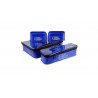 Set Geanta Pentru Momeala Eva By Dome Team Feeder  4buc 36x23cm