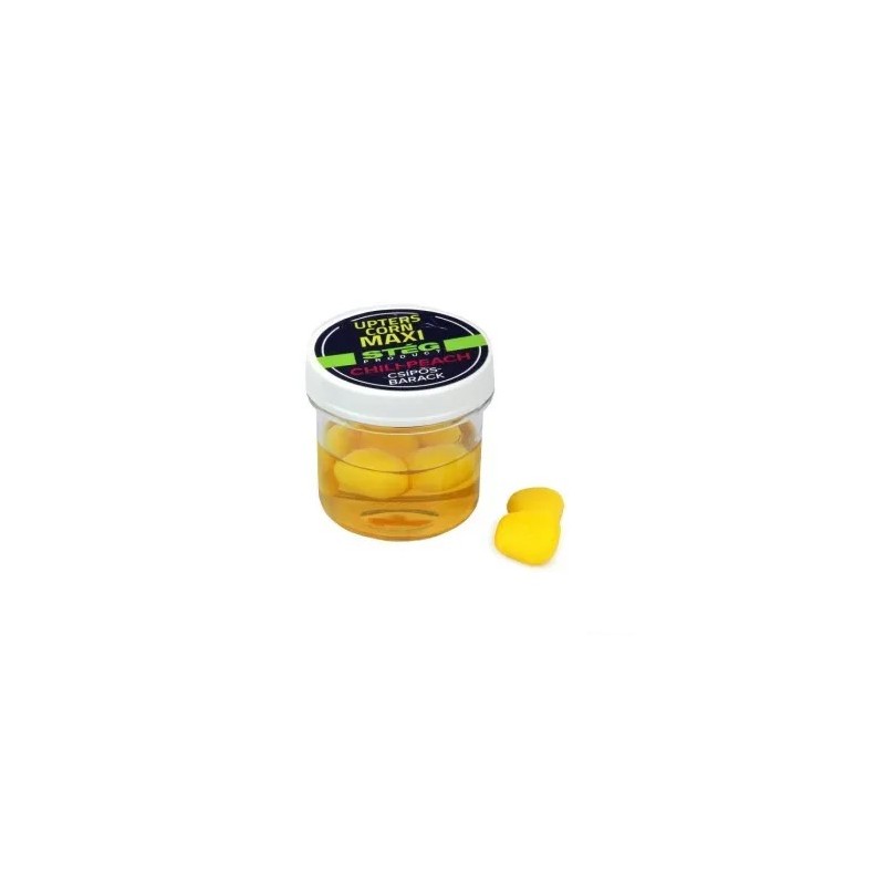 Porumb artificial Steg Product Upters Corn Maxi Chili Peach 14mm 10buc
