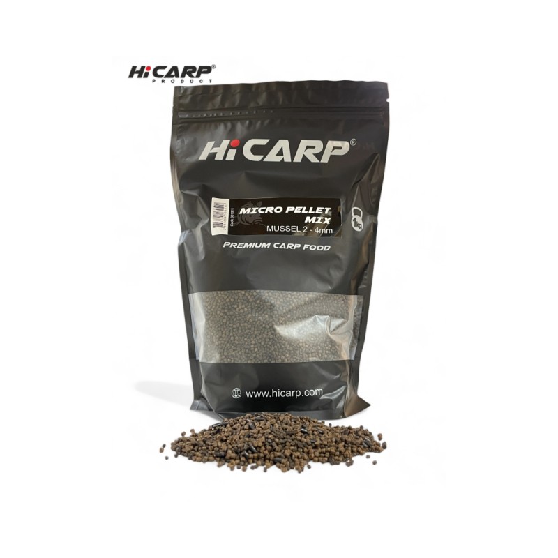Micro Pelete HiCarp Mix Mussel 2-4mm 1kg