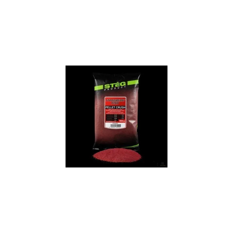 Pelete Steg Pellet Crush Red 800 Gr Capsuna si Peste