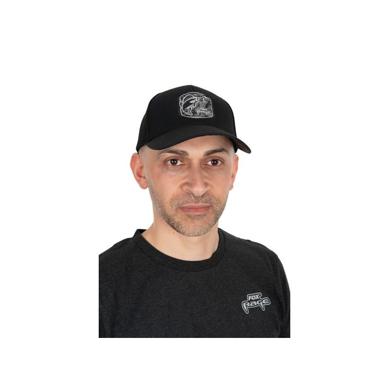 Sapca Fox Rage Trucker Cap Limited Edition Zander, Black