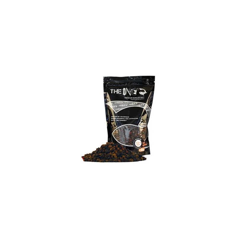 Pelete The One Pellet Mix, 1.5-4mm, Krill Pepper, 800g