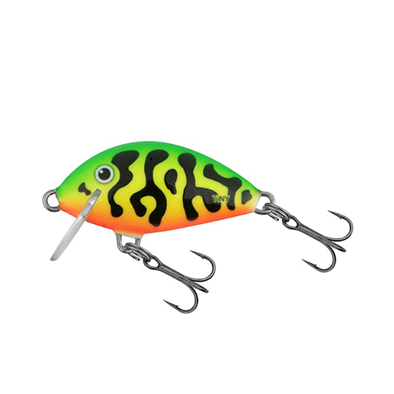 Vobler Salmo Tiny Floating, Green Tiger, 3.0cm, 2.0g