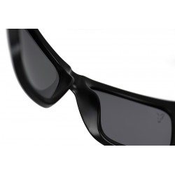 Ochelari De Soare Fox Collection Wraps Black & Orange, Grey Lens