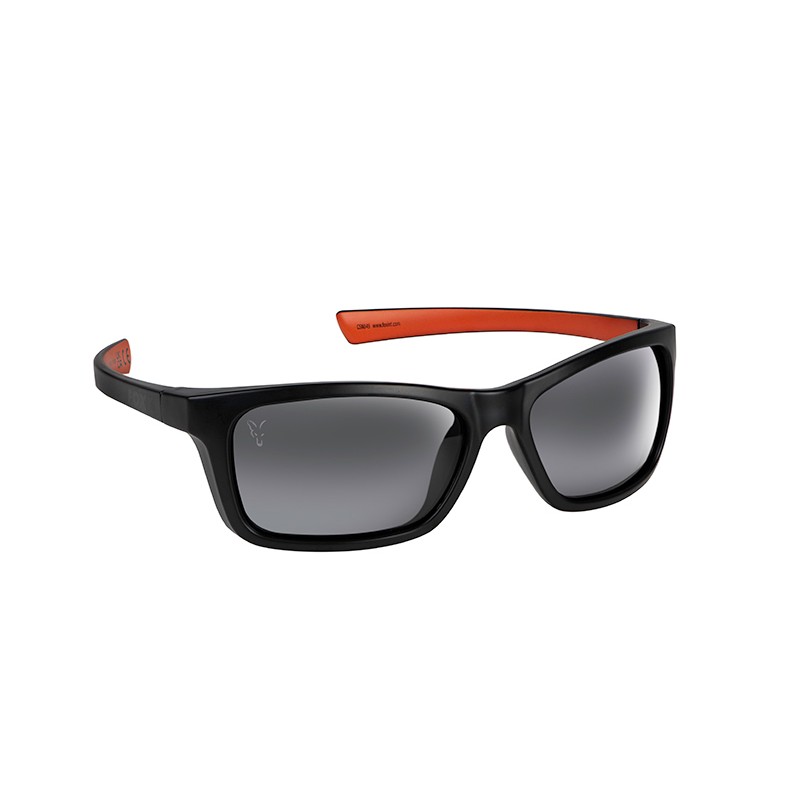 Ochelari De Soare Fox Collection Wraps Black & Orange, Grey Lens