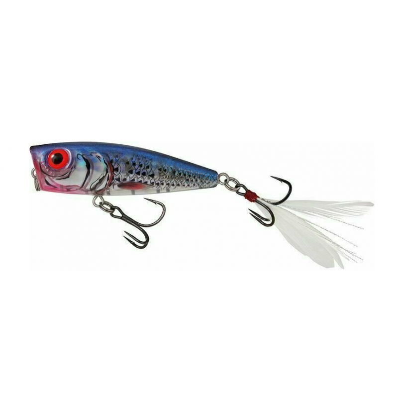 Vobler Salmo Rattlin' Pop, Clear Blue Shiner, 7cm, 12.5g