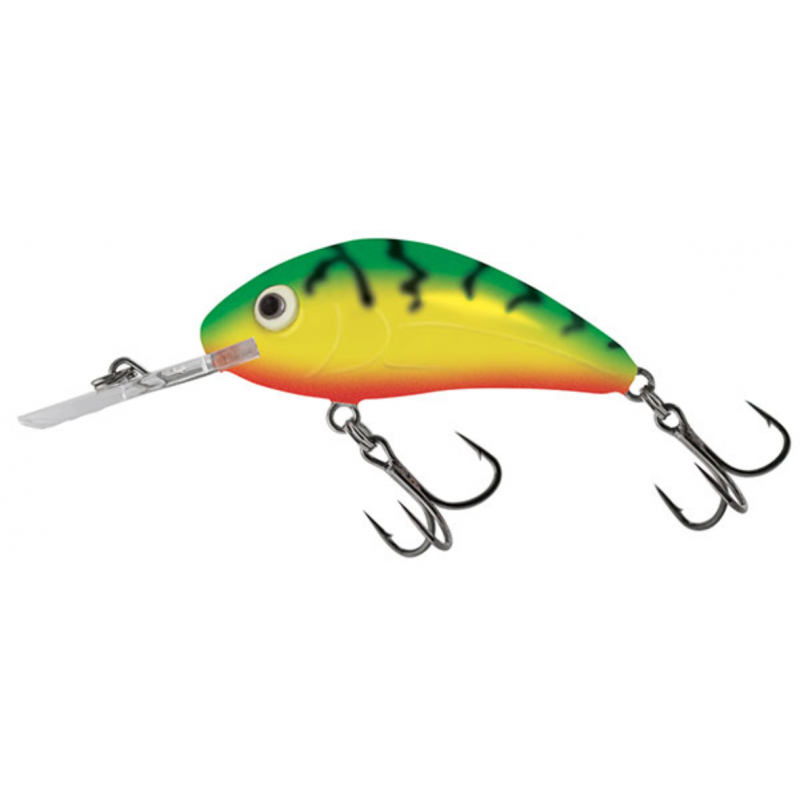 Vobler Salmo Rattlin Hornet Shallow 3.5cm 3g Green Tiger F