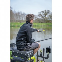 Pantaloni Scurti Matrix Joggers Black Edition, Grey/Lime