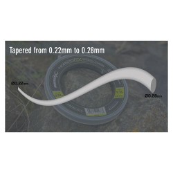 Fir monofilament Matrix Horizon X Tapered Shock Leader 0.22-0.28mm/8-12lb/12m