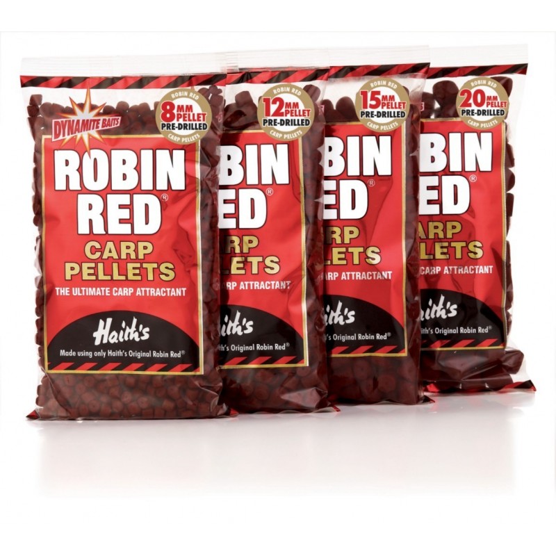Pelete Dynamite Baits ROBIN RED Carp 12 mm 900gr