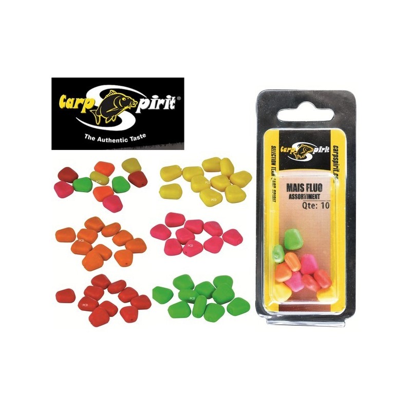 Porumb artificial Carp Spirit Pop-up Fluo - Galben