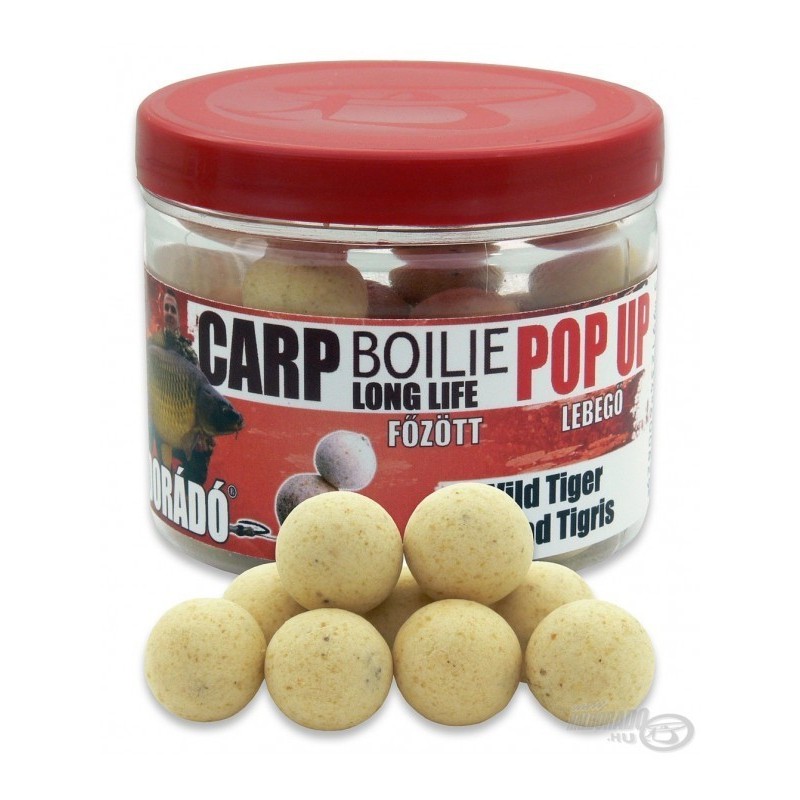 Haldorado Carp Boilie Long Life Pop Up 16mm Alune Tigrate