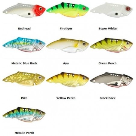 Spro Vobler Cicada Teppan Vib Fire Tiger 28g