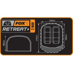 FOX RETREAT+2 MAN DOME+BONUS