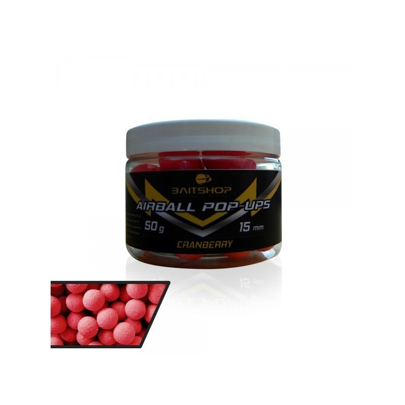 Baitshop - Pop-up Cranberry 15 mm