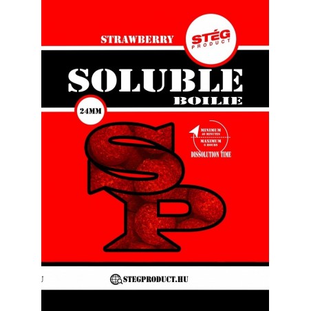 Steg Soluble Boilie Capsuni 24mm