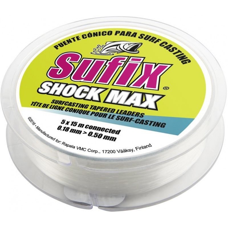 Fir Sufix Tapered Line 5buc 15m 0,20mm-0,57mm