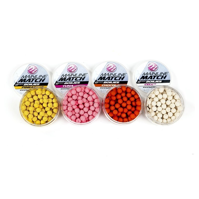 Mainline Match Boilies 8mm Chocolate