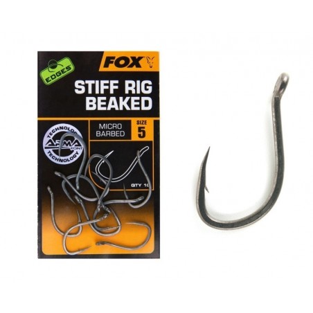 Cârlige Fox Edges Stiff Rig Beaked Nr: 8